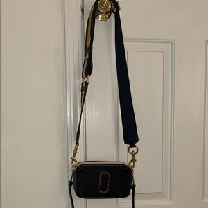 Black and Gold Crossbody Bag
